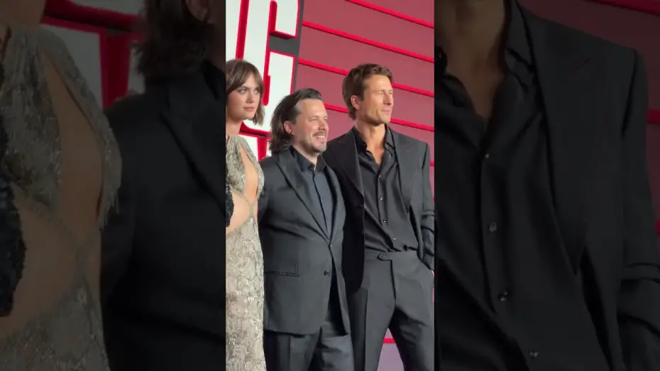 Video for the film The Running Man — UK Premiere Cast