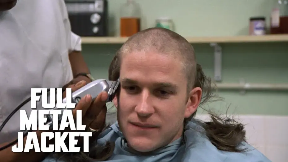 Video for the film Full Metal Jacket — Marines Haircut