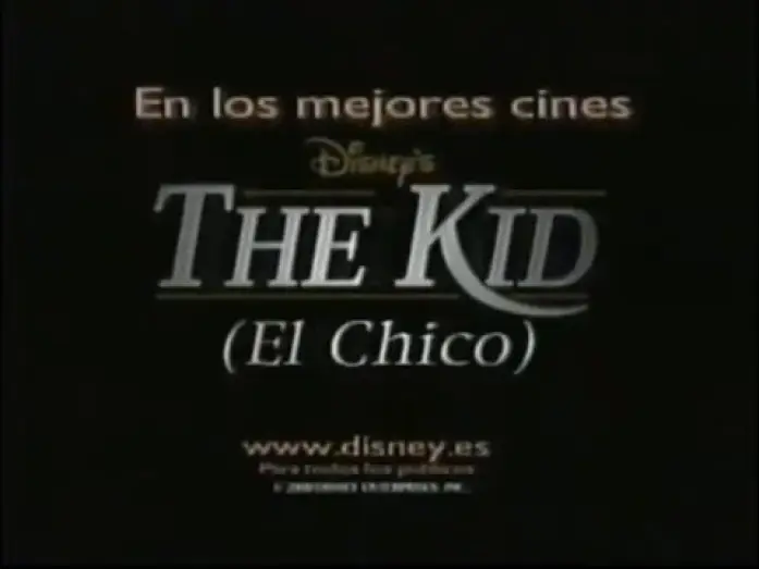 Video for the film The Kid — The Kid (El Chico) (Spot 2000)