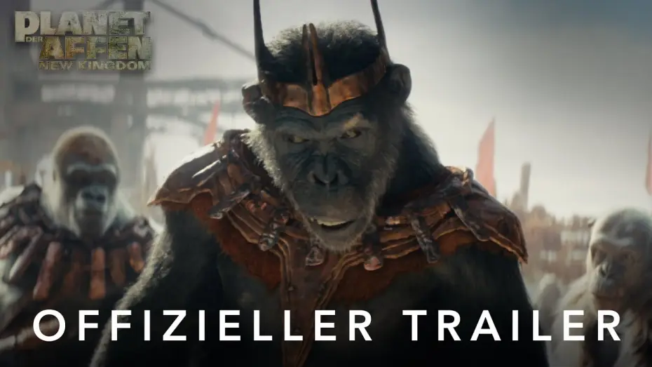 Video for the film Kingdom of the Planet of the Apes — Offizieller Trailer