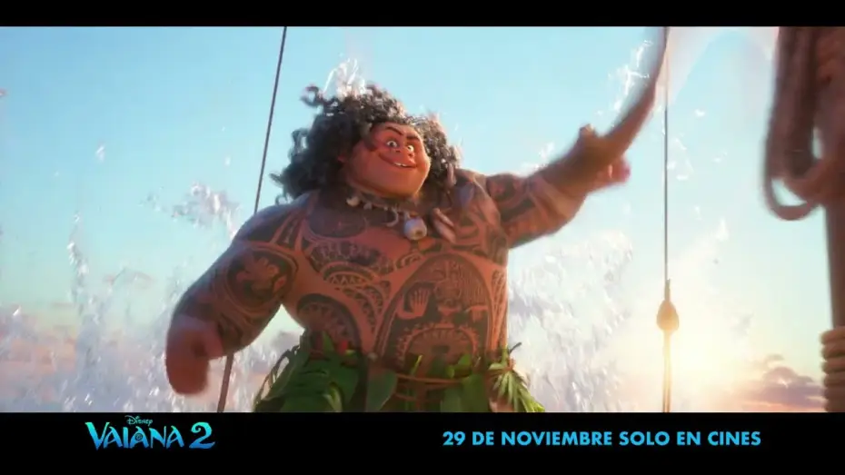 Video for the film Moana 2 — Anuncio: 'Ritmo'