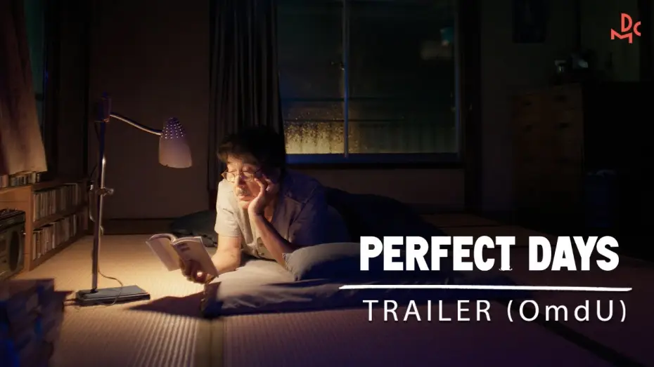 Video for the film Perfect Days — Offizieller Trailer (OmdU)