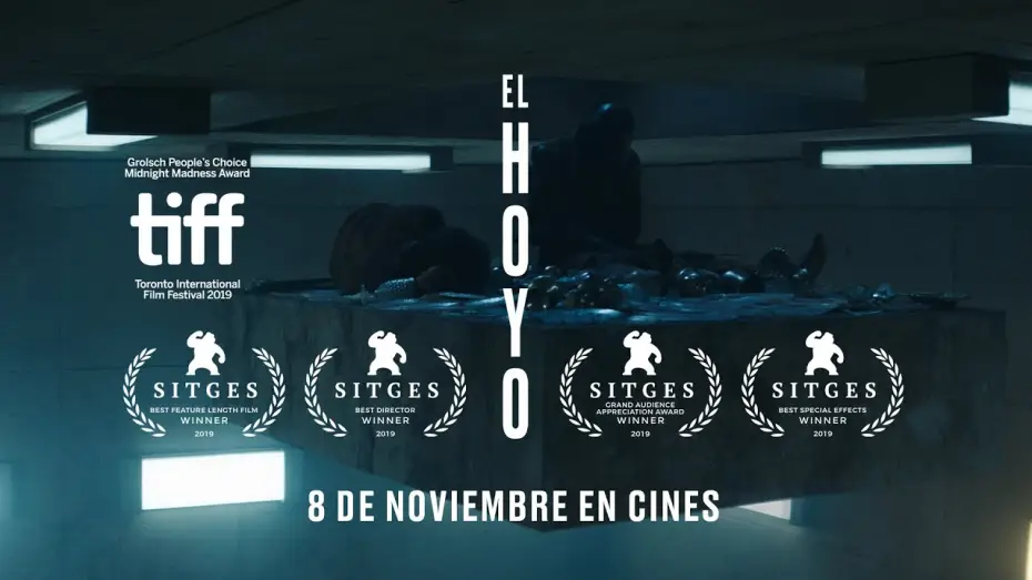 Video for the film The Platform — Tráiler