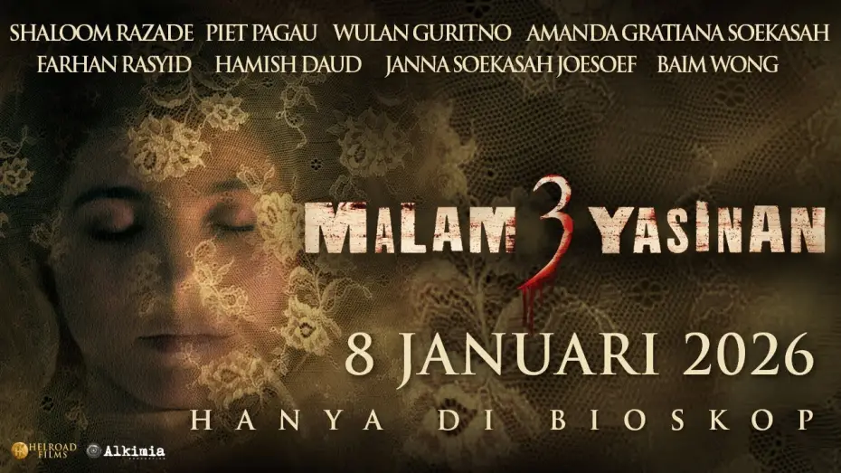 Video for the film Malam 3 Yasinan — Malam 3 Yasinan Official Teaser Trailer | DIbintangi Hamish Daud, Wulan Guritno dan Baim Wong