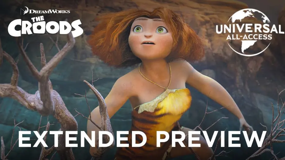 Video for the film The Croods — The Prehistoric Family - Extended Preview