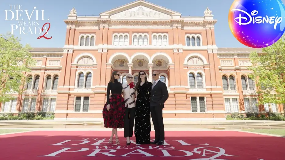 Video for the film The Devil Wears Prada 2 — The Cast of The Devil Wears Prada 2 at the V&A Museum