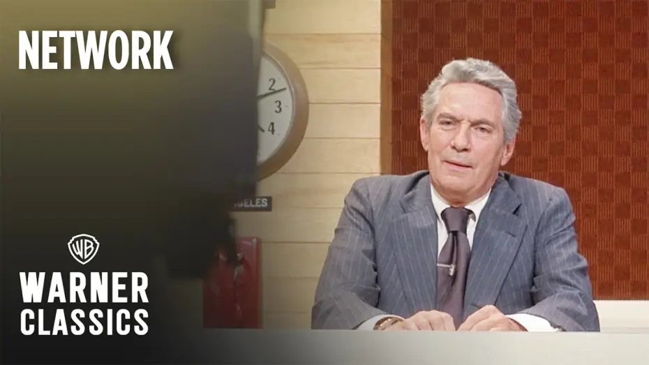 Video for the film Network — Beale is Dragged Off Air