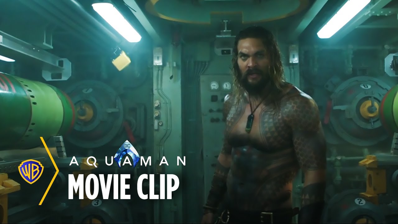 Video for the film Aquaman — Black Manta Submarine Fight