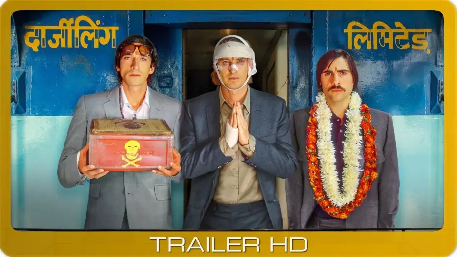 Video for the film The Darjeeling Limited — Darjeeling Limited ≣ 2007 ≣ Trailer ≣ Remastered ≣ German | Deutsch