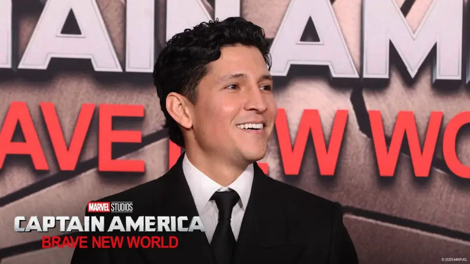 Video for the film Captain America: Brave New World — Danny Ramirez on Suiting Up and Embodying Joaquin Torres’s Falcon