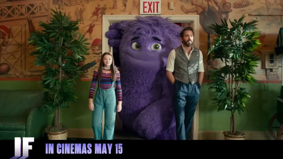 Video for the film IF — The best adventures start with a big imagination
