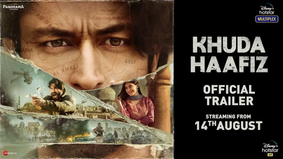 Video for the film Khuda Haafiz — Khuda Haafiz | Official Trailer | Vidyut Jammwal | Shivaleeka Oberoi | Faruk Kabir |14th August 2020
