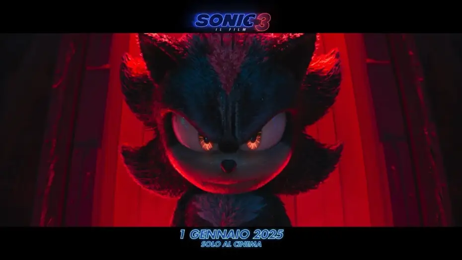 Video for the film Sonic the Hedgehog 3 — Sonic 3 - Il Film | Trailer ufficiale