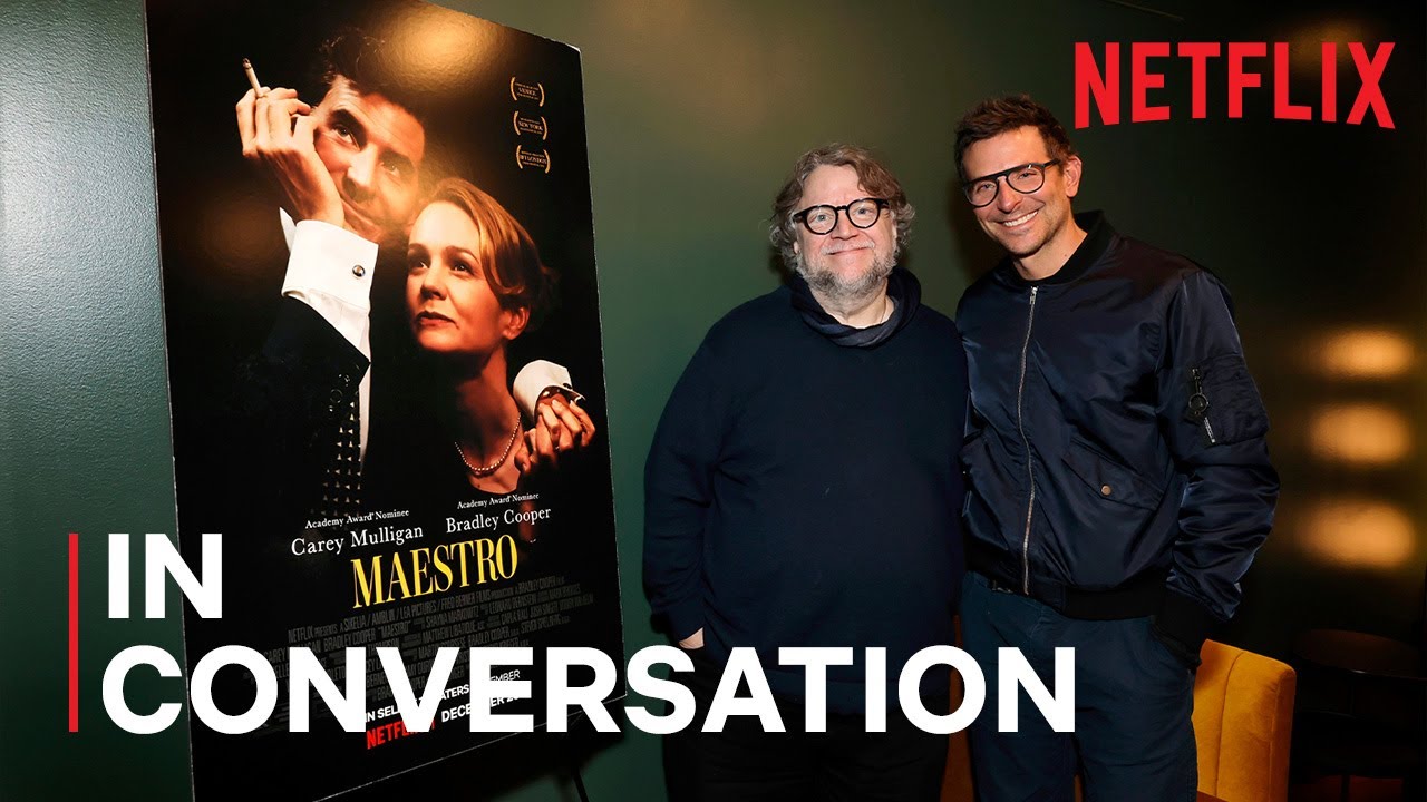 Video for the film Maestro — Bradley Cooper and Guillermo del Toro Discuss Directing Maestro