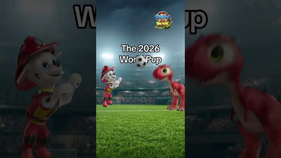 Video for the film PAW Patrol: The Dino Movie — World Pup