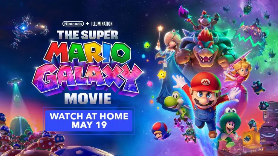 Video for the film Untitled Super Mario Bros. Movie — Watch at Home May 19th