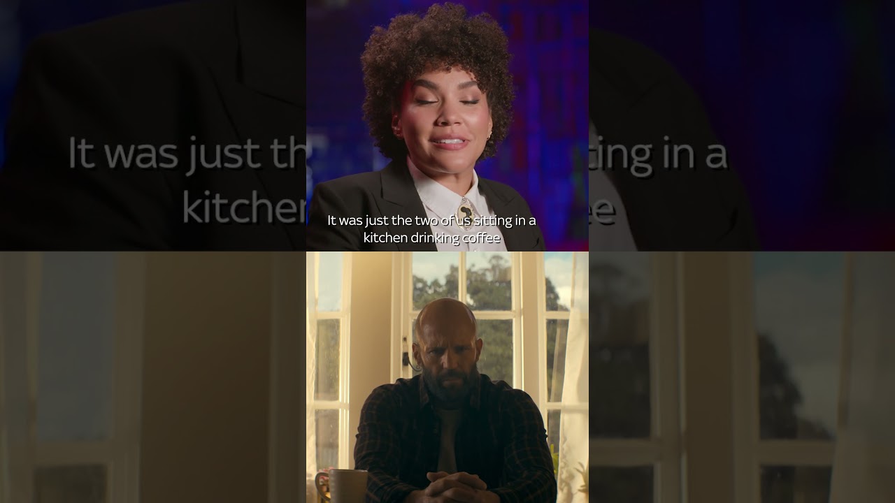 Video for the film The Beekeeper — Emmy Raver-Lampman on working with Jason Statham
