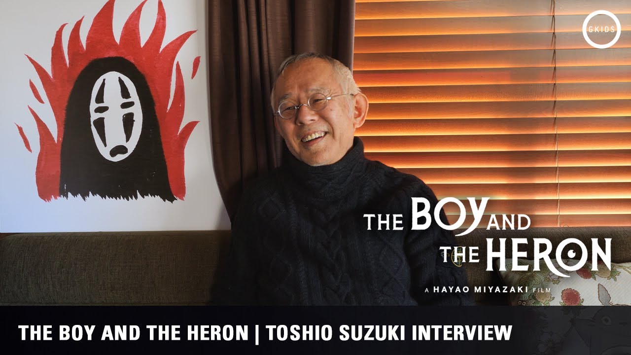 Video for the film The Boy and the Heron — Toshio Suzuki on Hayao Miyazaki & the Future of Animation [Subtitled]