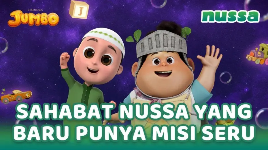Video for the film Jumbo — DARI PRODUSER FILM NUSSA! FILM JUMBO TAYANG MULAI 31 MARET DI BIOSKOP 🔥