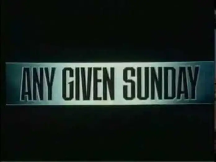 Video for the film Any Given Sunday — Ogni maledetta domenica (2000) - Trailer ITALIANO