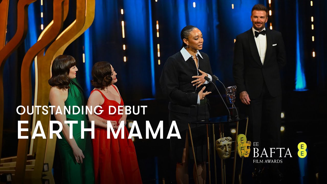 Video for the film Earth Mama — The Earth Mama team wins Outstanding Debut | EE BAFTA Film Awards 2024