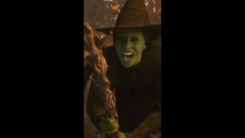 Video for the film Wicked — Don’t sit there in silence. Now’s your chance to sing along! 🎤🎶 Tickets on sale now.