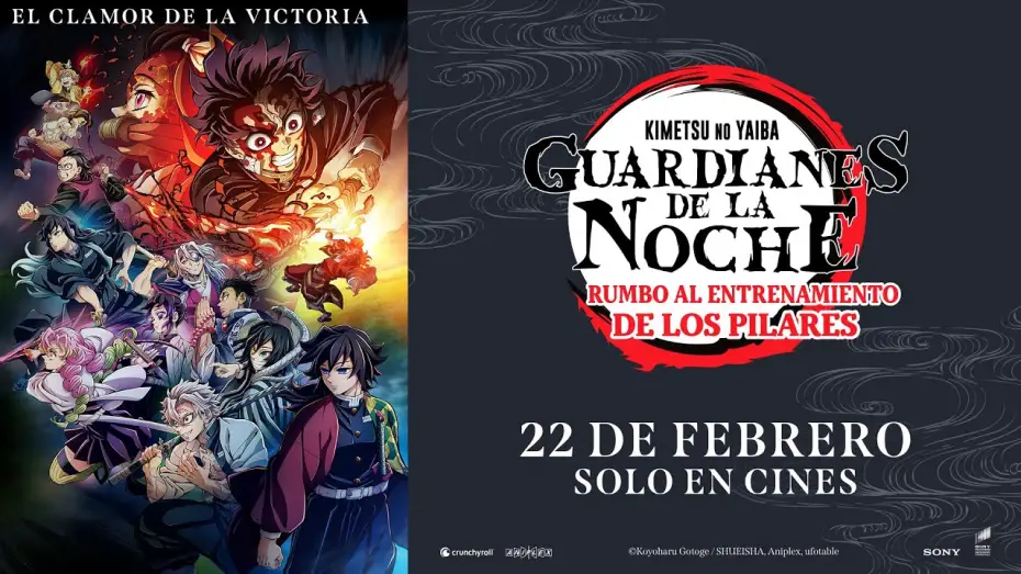 Video for the film Demon Slayer: Kimetsu no Yaiba -To the Hashira Training- — Tráiler Oficial [VOSE]