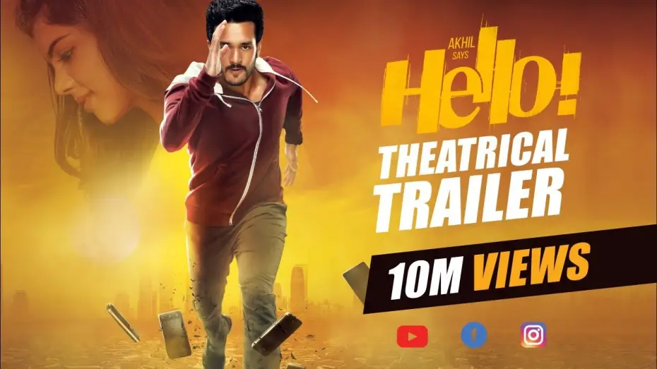 Video for the film Hello! — HELLO! Trailer – Akhil Akkineni, Kalyani Priyadarshan II Vikram K Kumar II Akkineni Nagarjuna