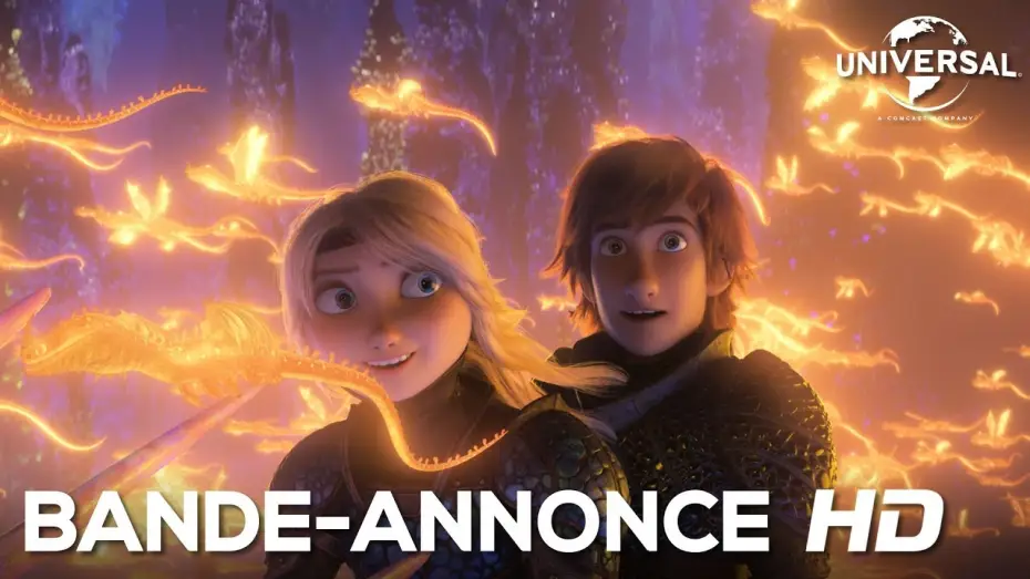 Video for the film How to Train Your Dragon: The Hidden World — Dragons 3 : Le Monde Caché - Bande Annonce VF