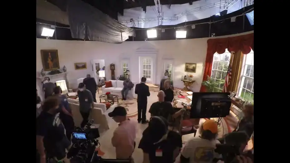 Video for the film Reagan — What a day on set looked like for REAGAN, (shot during the height of the pandemic)