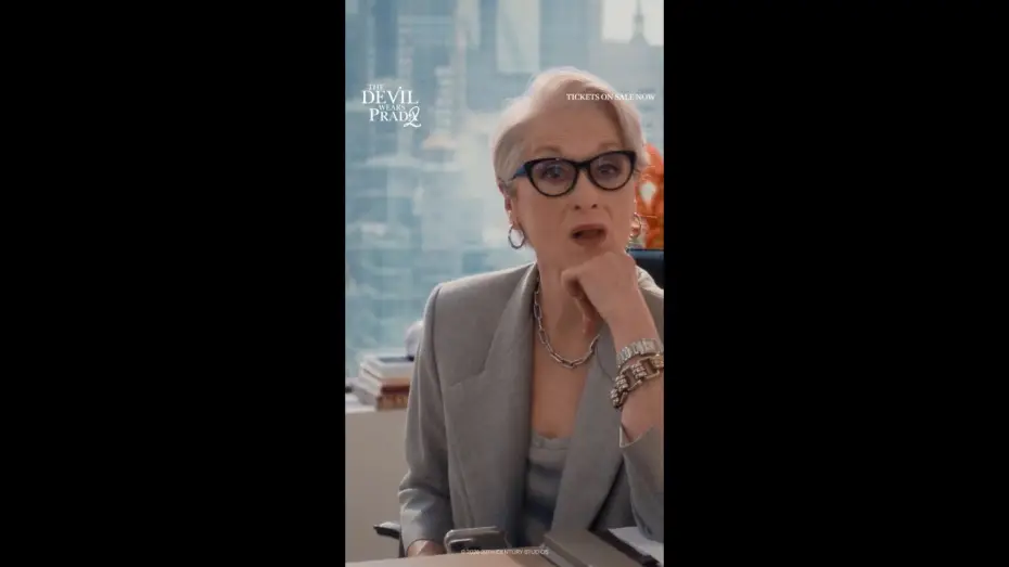 Video for the film The Devil Wears Prada 2 — Remarkable Fact