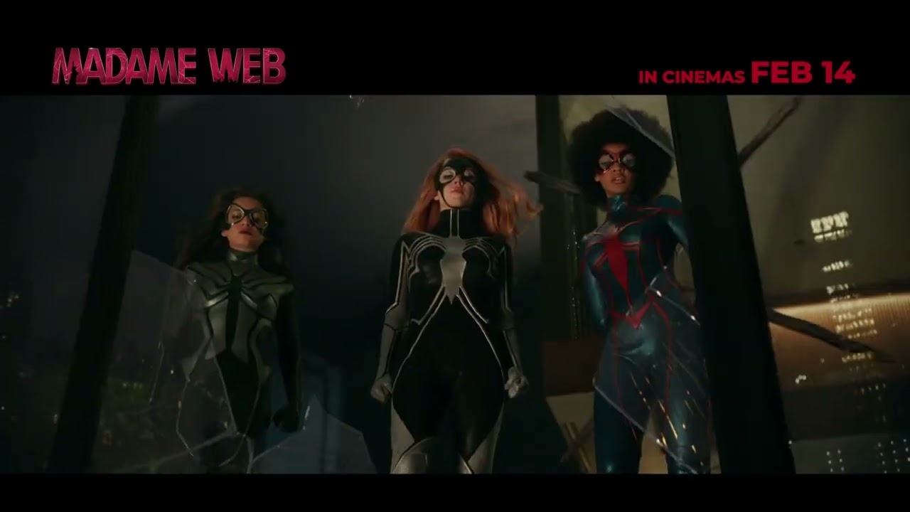 Video for the film Madame Web — In Cinemas Feb 14