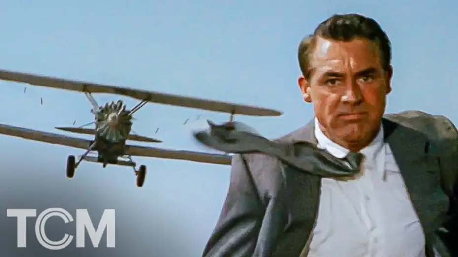 Video for the film North by Northwest — Cary Grant Outruns a Crop Duster | North by Northwest | TCM