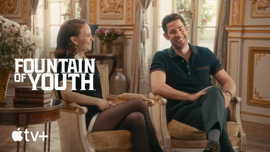 Video for the film Fountain of Youth — Natalie Portman and John Krasinski Speak French