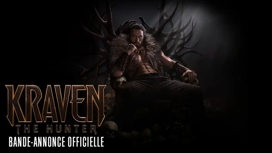 Video for the film Kraven the Hunter — Bande-annonce officielle [VF]