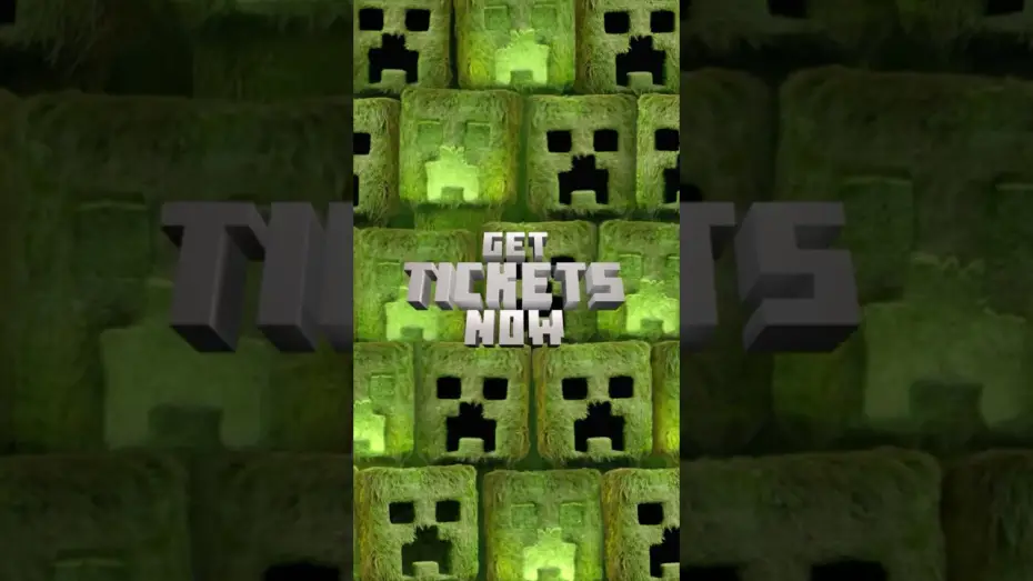 Video for the film Minecraft — The Overworld is just one ticket away!