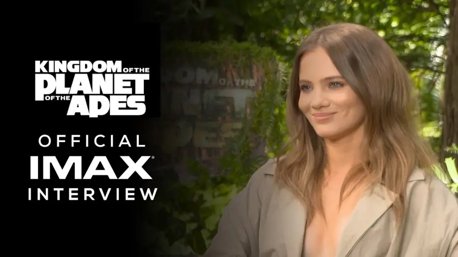 Video for the film Kingdom of the Planet of the Apes — Official IMAX® Interview
