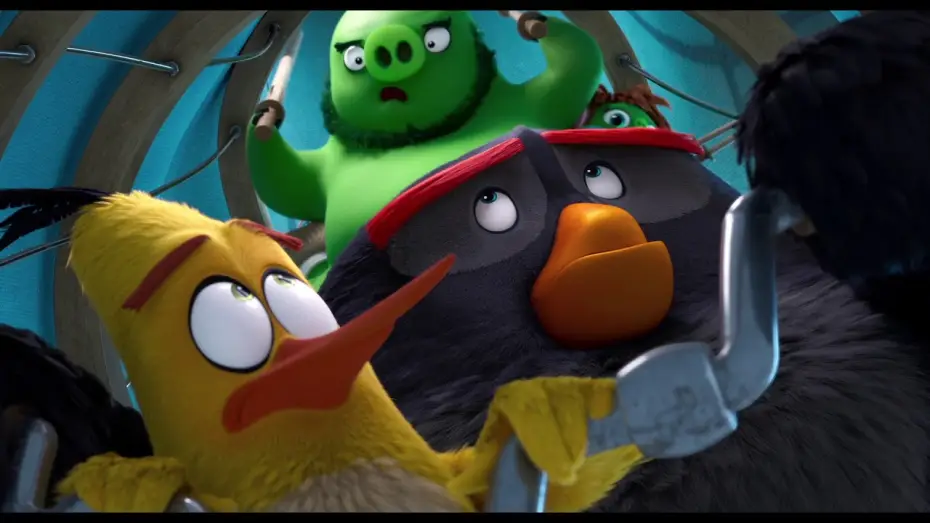 Video for the film The Angry Birds Movie 2 — Angry Birds : Copains comme Cochons - TV Spot : "Team Up" [VF]