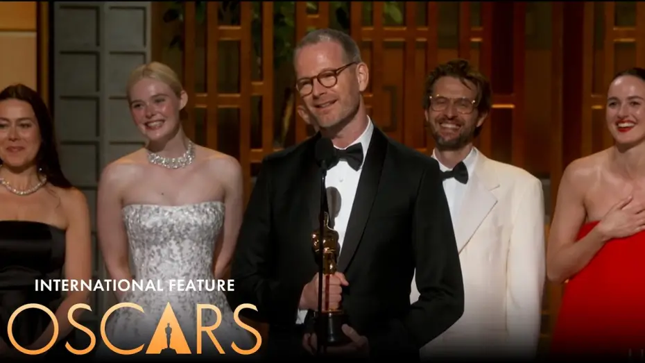 Video for the film Sentimental Value — ‘Sentimental Value’ Wins Best International Feature | 98th Oscars Speech (2026)