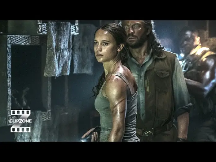 Video for the film Tomb Raider — Lara's Race Against The Cave