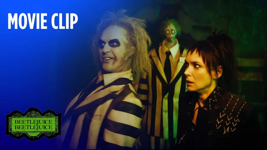 Video for the film Beetlejuice Beetlejuice — Movie Clip: Entering the Afterlife