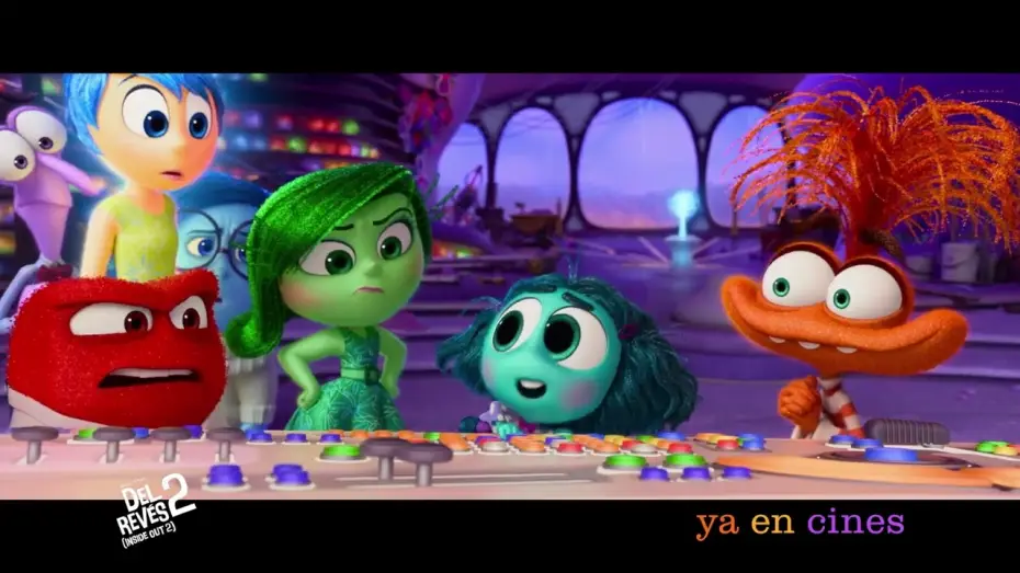 Video for the film Inside Out 2 — Anuncio: "Conmovedora, tierna y divertida"