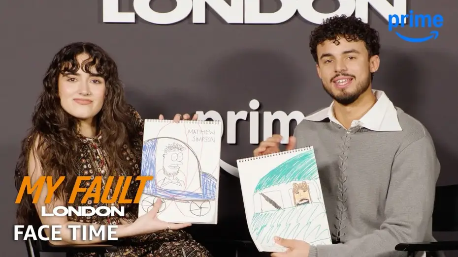 Video for the film My Fault: London — Asha Banks and Matthew Broome Draw Each Other