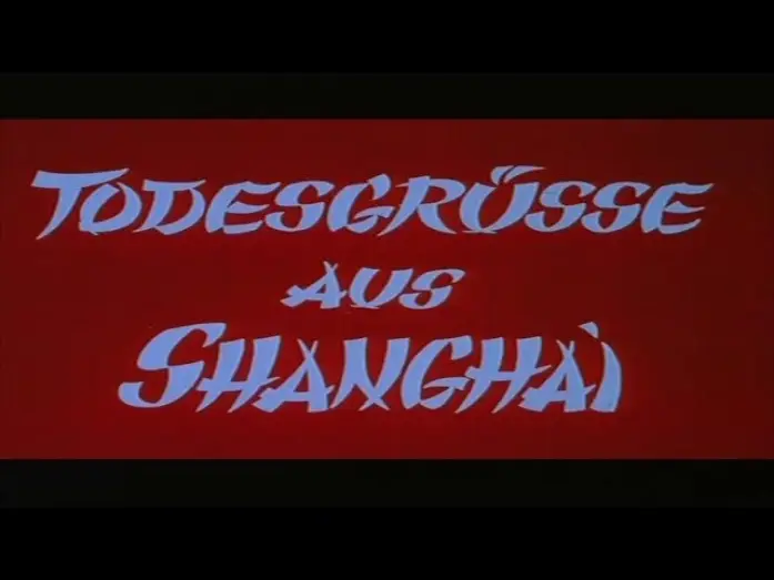 Video for the film Fist of Fury — Todesgrüße aus Shanghai (1972) - DEUTSCHER TRAILER