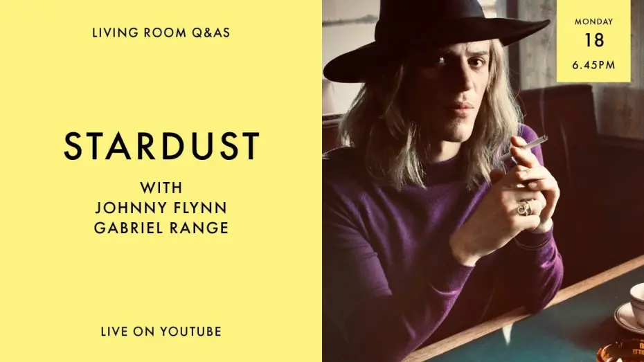 Video for the film Stardust — LIVING ROOM Q&As: Stardust with Johnny Flynn and Gabriel Range