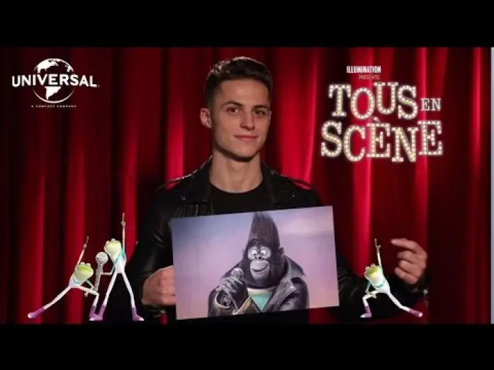 Video for the film Sing — Tous en scène / Featurette “Sacha Perez est Johnny” [Au cinéma le 25 Janvier]