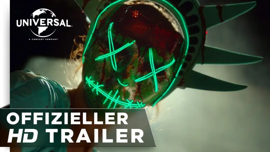 Video for the film The Purge: Election Year — The Purge: Election Year - Trailer 1 - Deutsch HD