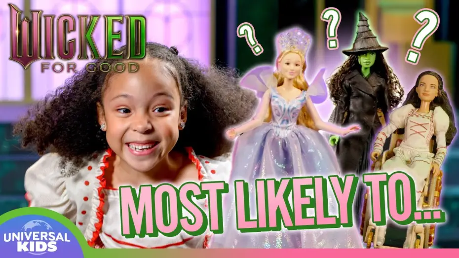 Video for the film Wicked Part Two — Play "Most Likely To" with the Young Stars of Wicked!