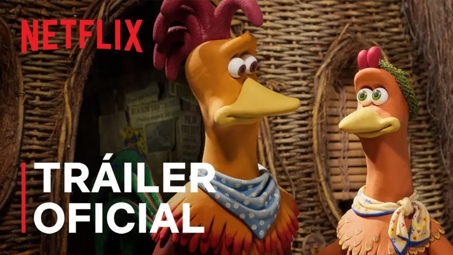 Video for the film Chicken Run: Dawn of the Nugget — Tráiler oficial