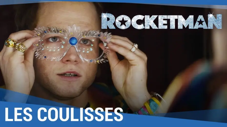 Video for the film Rocketman — ROCKETMAN - Dans les coulisses avec Elton John et Taron Egerton !